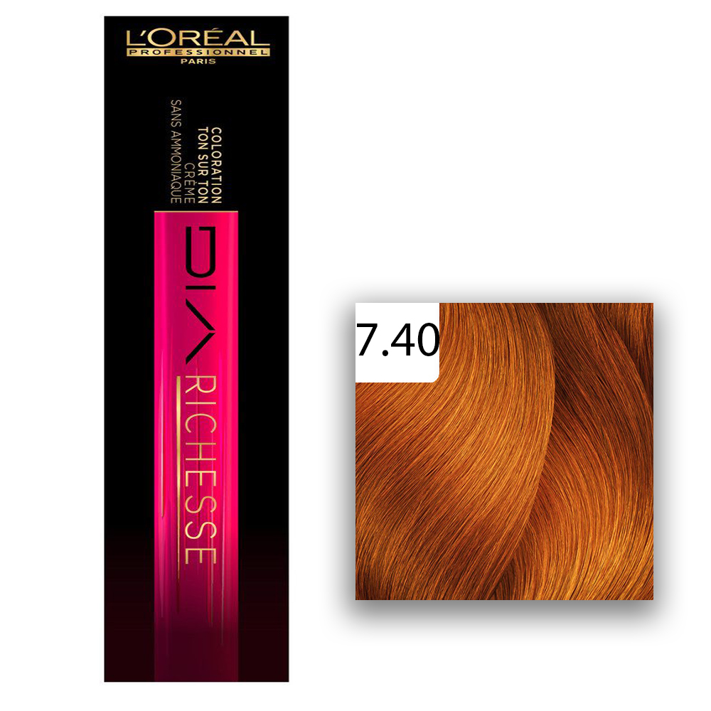 L'Oréal Professionnel DIARICHESSE  7.40 Kupfer Opal 50ml