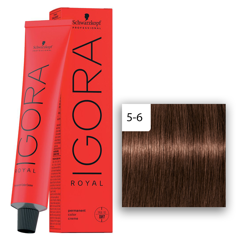 Schwarzkopf Professional IGORA ROYAL Haarfarbe 5-6 Hellbraun Schoko  60ml