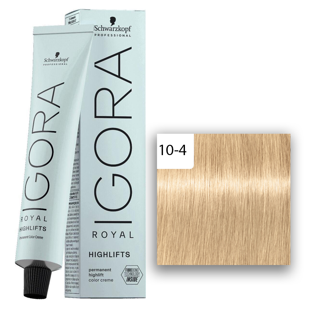 Schwarzkopf Professional Igora Royal Highlifts Haarfarbe 10-4 Highlifts Ultrablond Beige  60ml