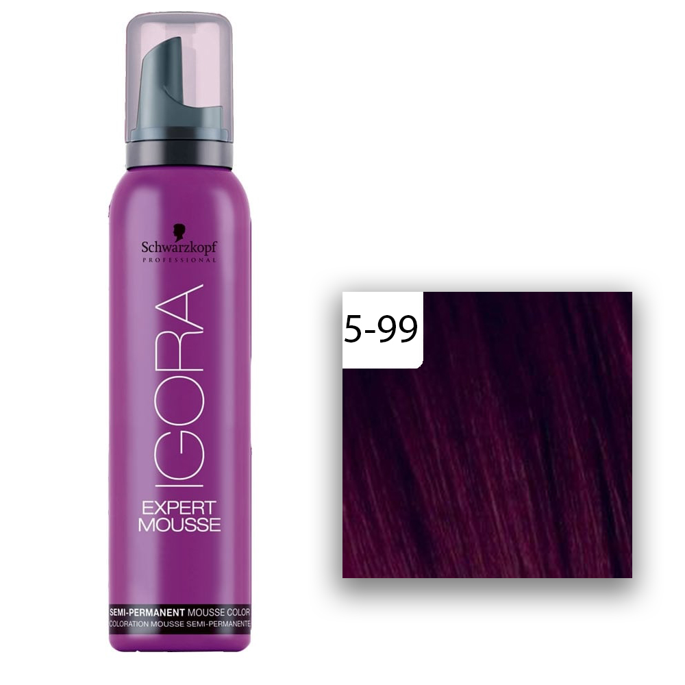  Schwarzkopf Professional Igora Expert Mousse Violet Extra 5-99 100ml