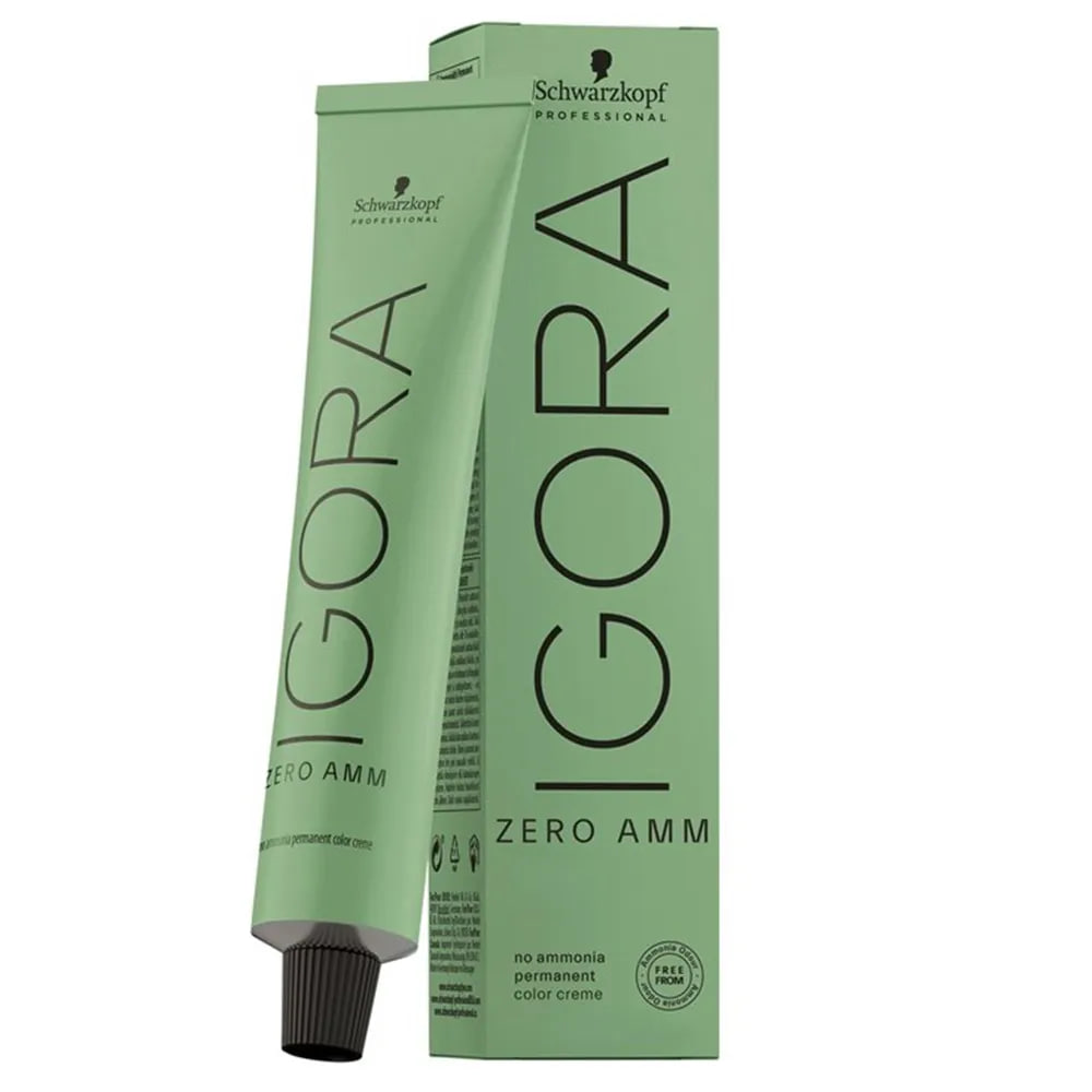 Schwarzkopf Professional IGORA ZERO AMM  Ammoniakfreie   1-0 Schwarz 60ml