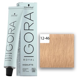 [M.14146.526] Schwarzkopf Professional Igora Royal Highlifts Haarfarbe 12-46 Highlifts Spezialblond Beige Schoko  60ml